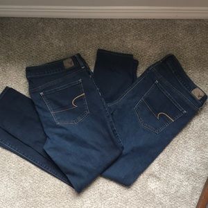 American Eagle Jeggings Size 14 skinny RN 54485